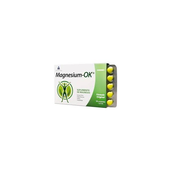 MAGNÉSIO OK COMP X 30 COMPS MAGNÉSIO ZINCO MANGANESIO COBRE SELENIO CR ...