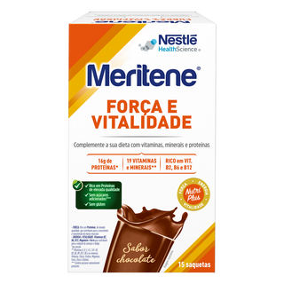 Meritene Chocolate carteira po x 15