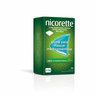NICORETTE 2 mg 105 gomas (menta fresca)