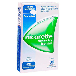 NICORETTE MENTA FRESCA. 4 MG X 30 GOMA NICOTINA