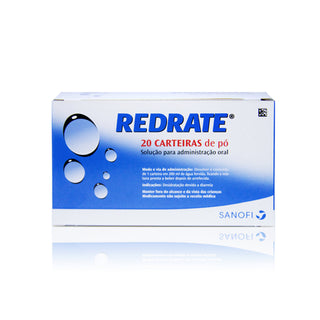 REDRATE X 20 PO SOL ORAL SAQ GLUCOSE SODIO (CLORETO) BICARBONATO SODIO POTASSIO