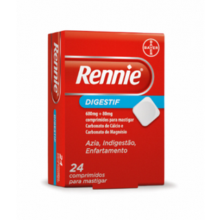 Rennie Digestif 680/80mg x 24 comprimidos mastigáveis