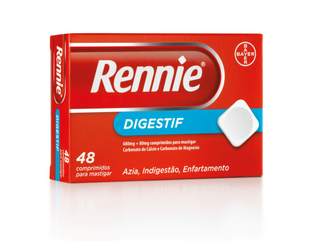 RENNIE DIGESTIF. 680/80 MG X 48 COMP MAST CALCIO (CARBONATO) MAGNESIO (CARBONATO