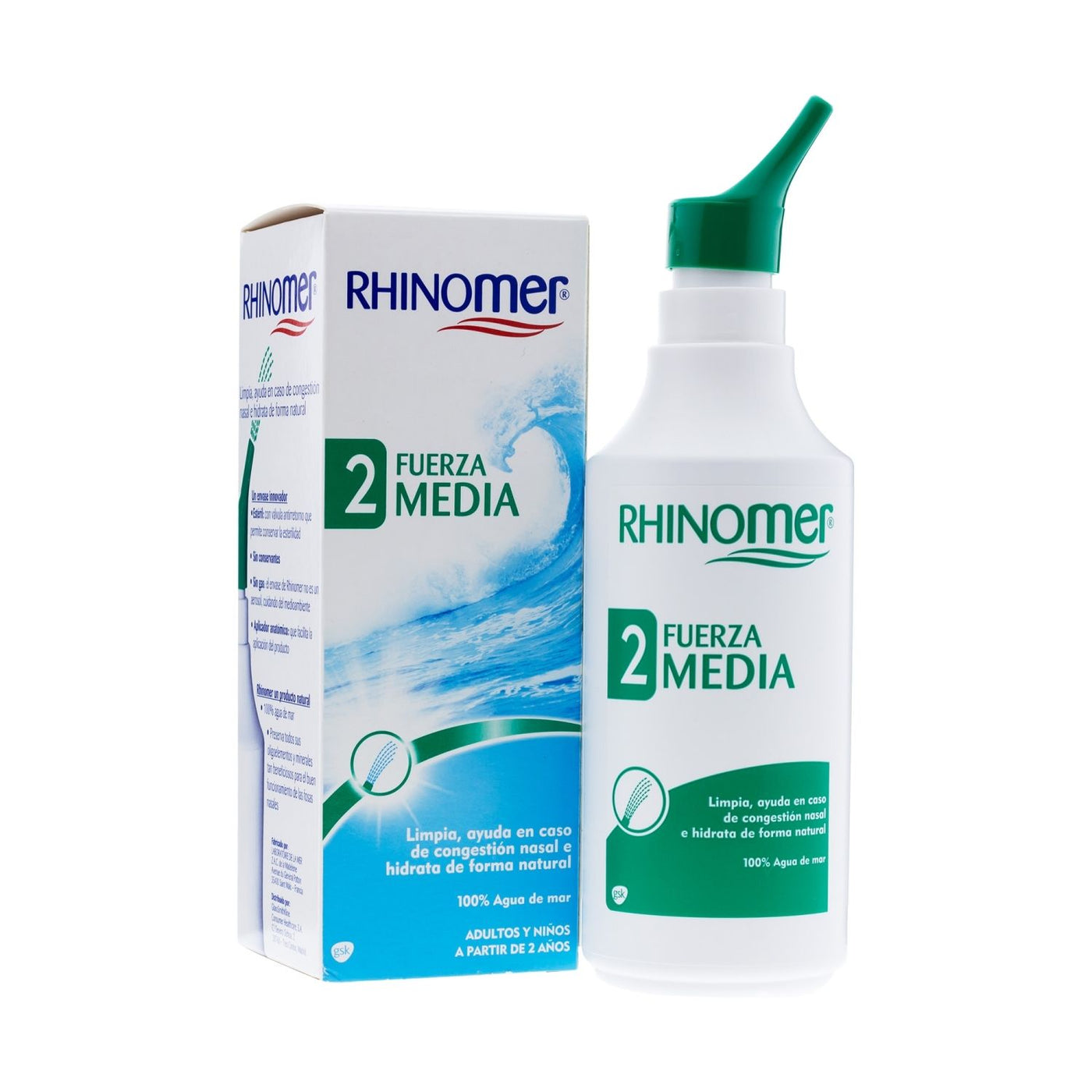 Rhinomer Spray Nasal Força 2 135ml – Farmácia em Casa