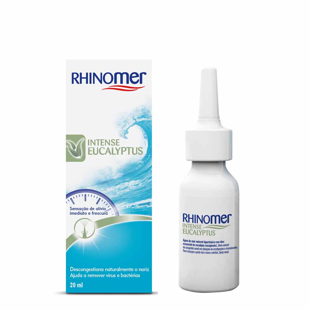 RHINOMER SPRAY NASAL DESCONGESTIONANTE INTENSE EUCALYPTUS 20 ML